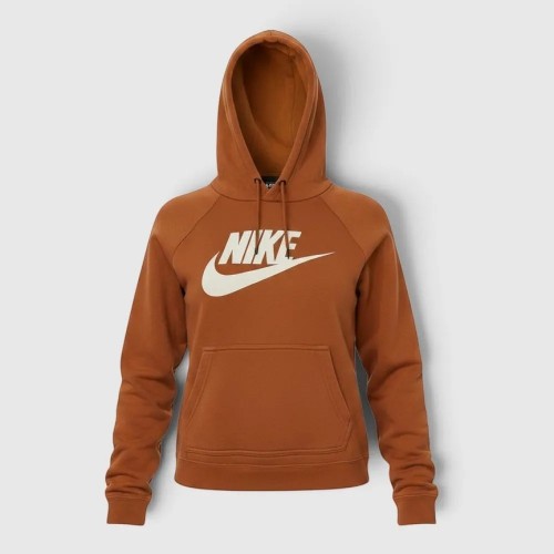 Nike Γυναικείο Hoodie Φούτερ Μουσταρδί με Big Logo / Pre-Owned