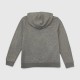 Adidas Γυναικείο Hoodie Φούτερ Γκρι με Big Logo / Pre-Owned