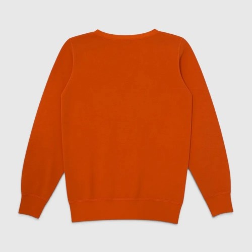 Nike Γυναικείο Crewneck Φούτερ Πορτοκαλί με Big Logo / Pre-Owned