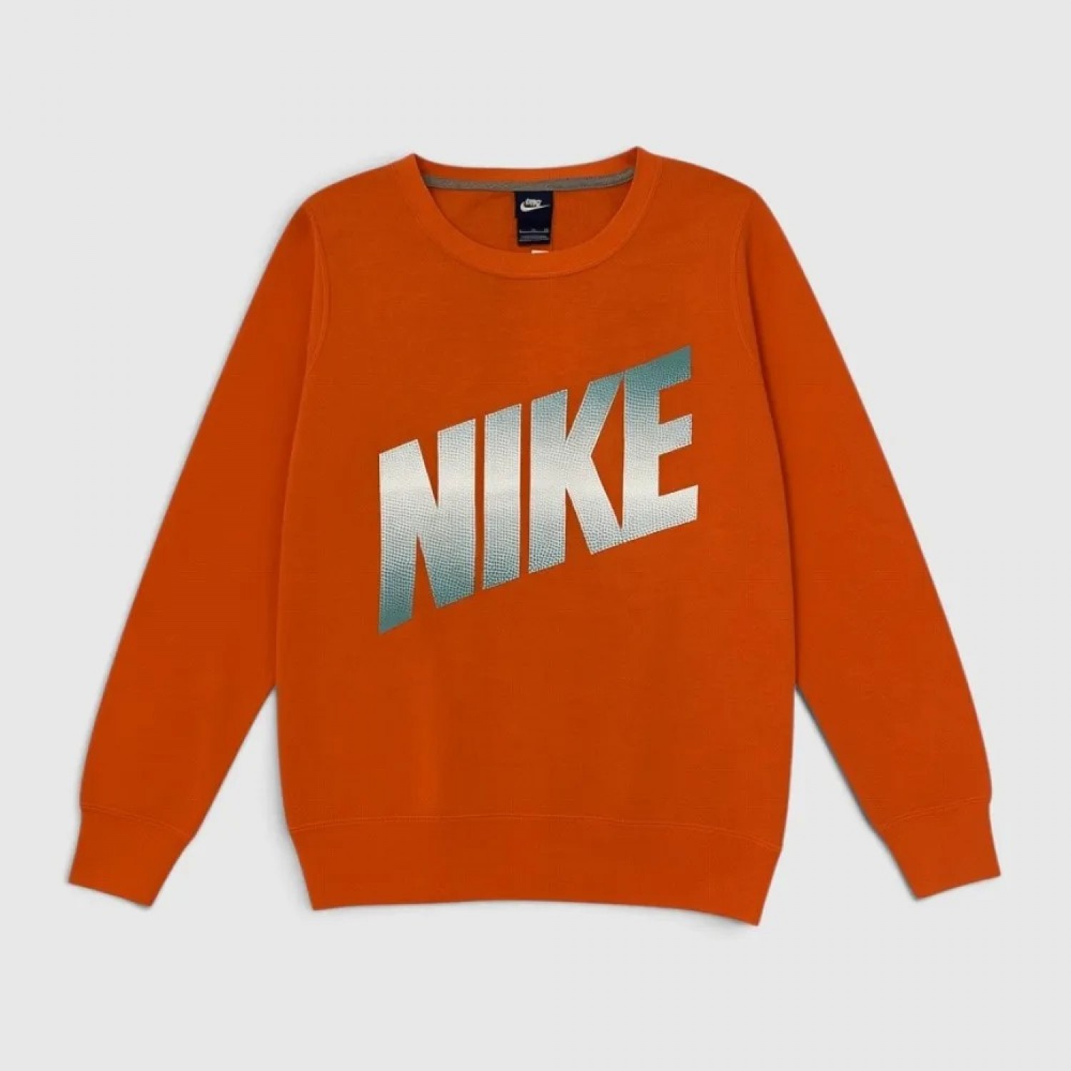 Nike Γυναικείο Crewneck Φούτερ Πορτοκαλί με Big Logo / Pre-Owned
