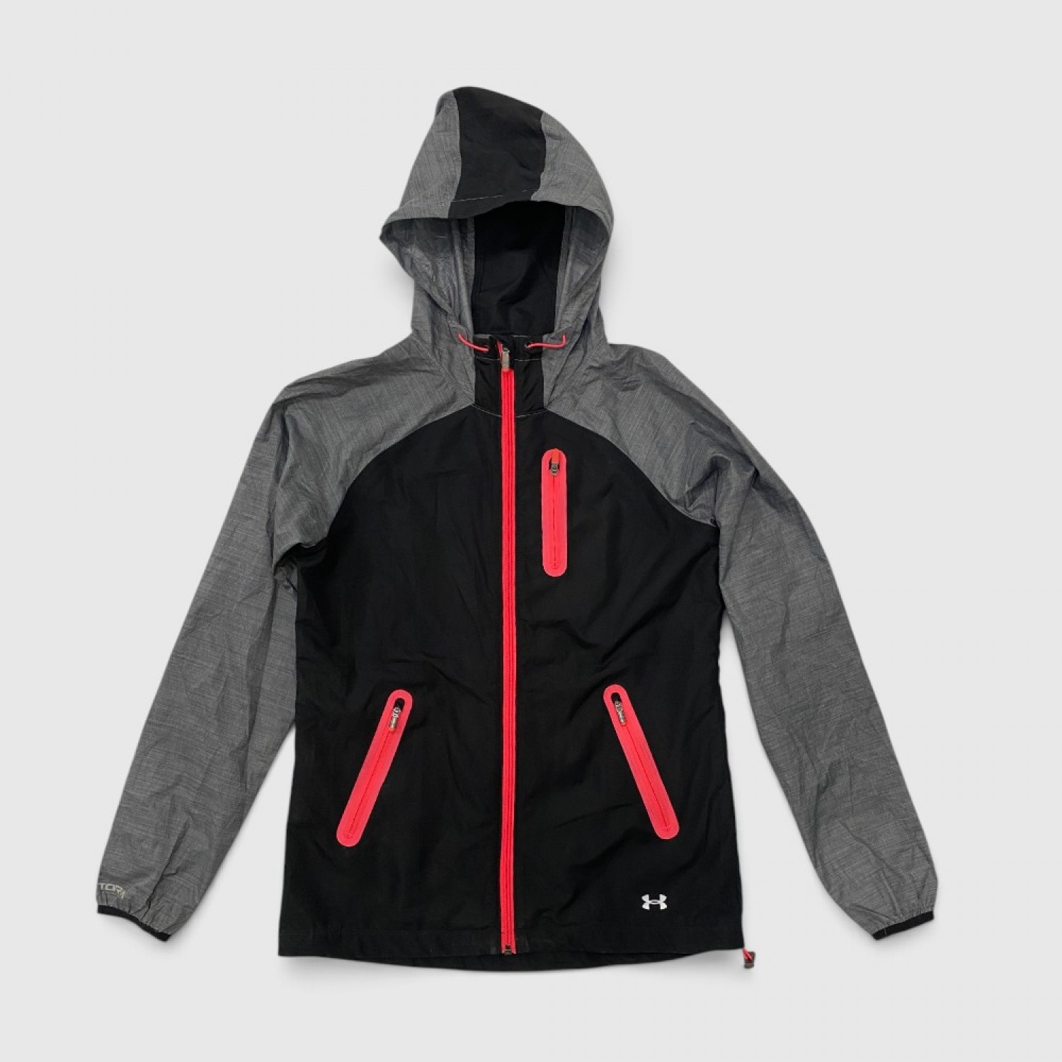 Under Armour Γυναικείο Αθλητικό Αντιανεμικό Μπουφάν με Κουκούλα / Pre-Owned