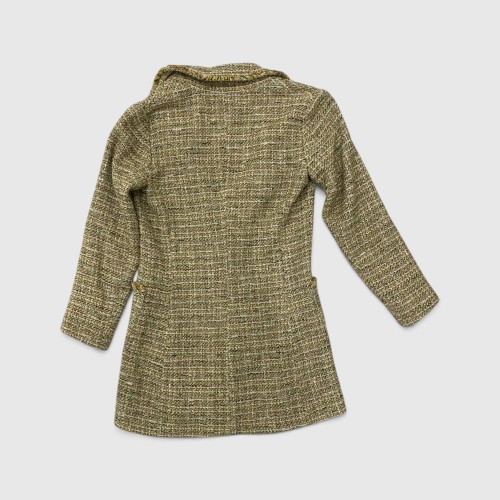 Sita Murt Γυναικείο Tweed Παλτό σε Λαδί Απόχρωση / Pre-Owned