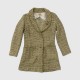 Sita Murt Γυναικείο Tweed Παλτό σε Λαδί Απόχρωση / Pre-Owned