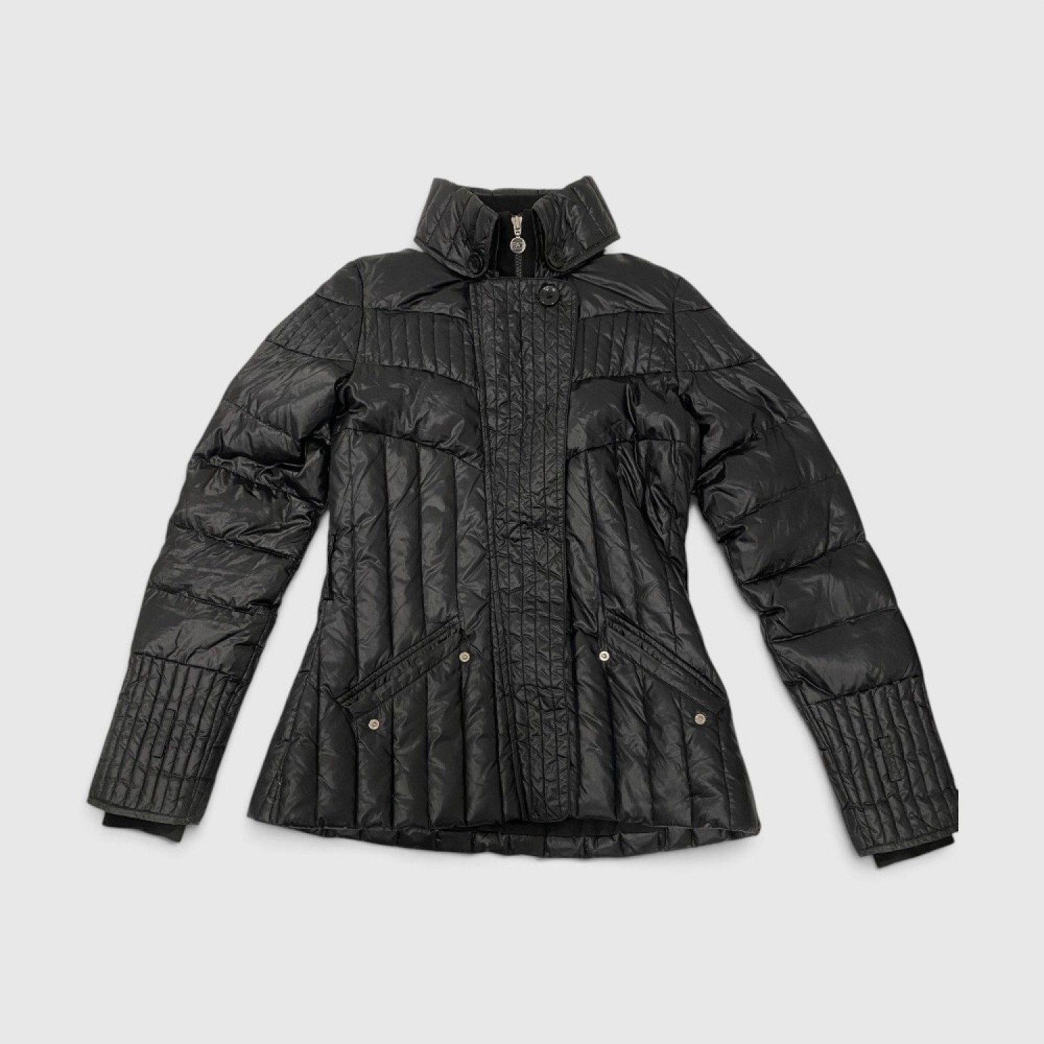 EA7 Emporio Armani Γυναικείο Μαύρο Καπιτονέ Μπουφάν / Pre-Owned