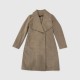 Γυναικείο Μπεζ Μακρύ Παλτό DKNY / Pre-Owned