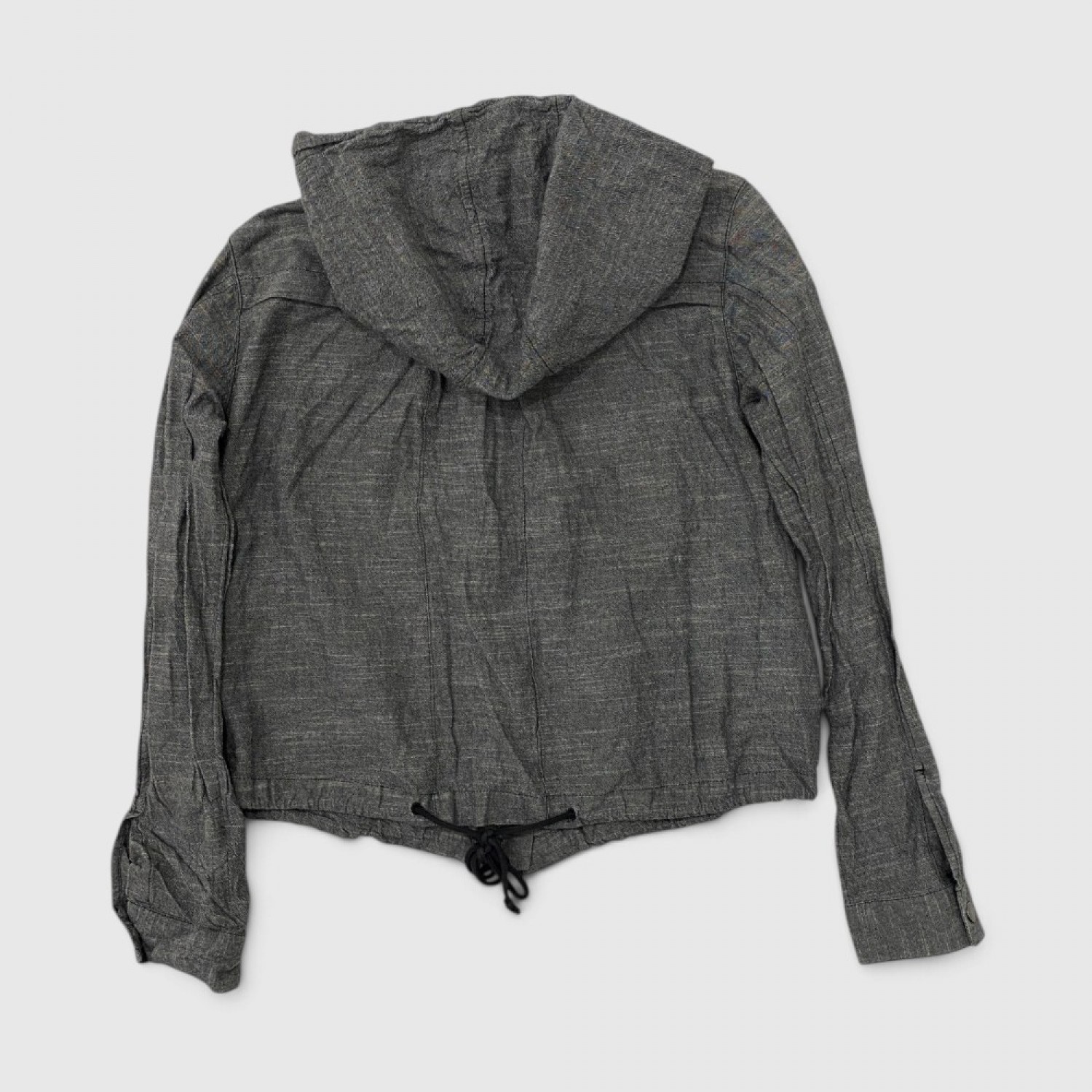 Γυναικείο Γκρι Jacket με Κουκούλα / Pre-Owned