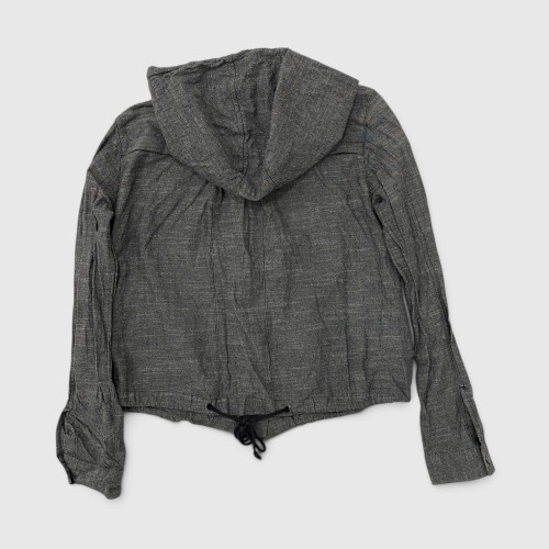 Γυναικείο Γκρι Jacket με Κουκούλα / Pre-Owned