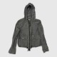 Γυναικείο Γκρι Jacket με Κουκούλα / Pre-Owned