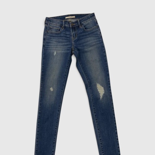 7 For All Mankind Skinny Distressed Γυναικείο Jean / Pre-Owned