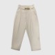 Pinko High Waist Belted Παντελόνι Εκρού / Pre-Owned