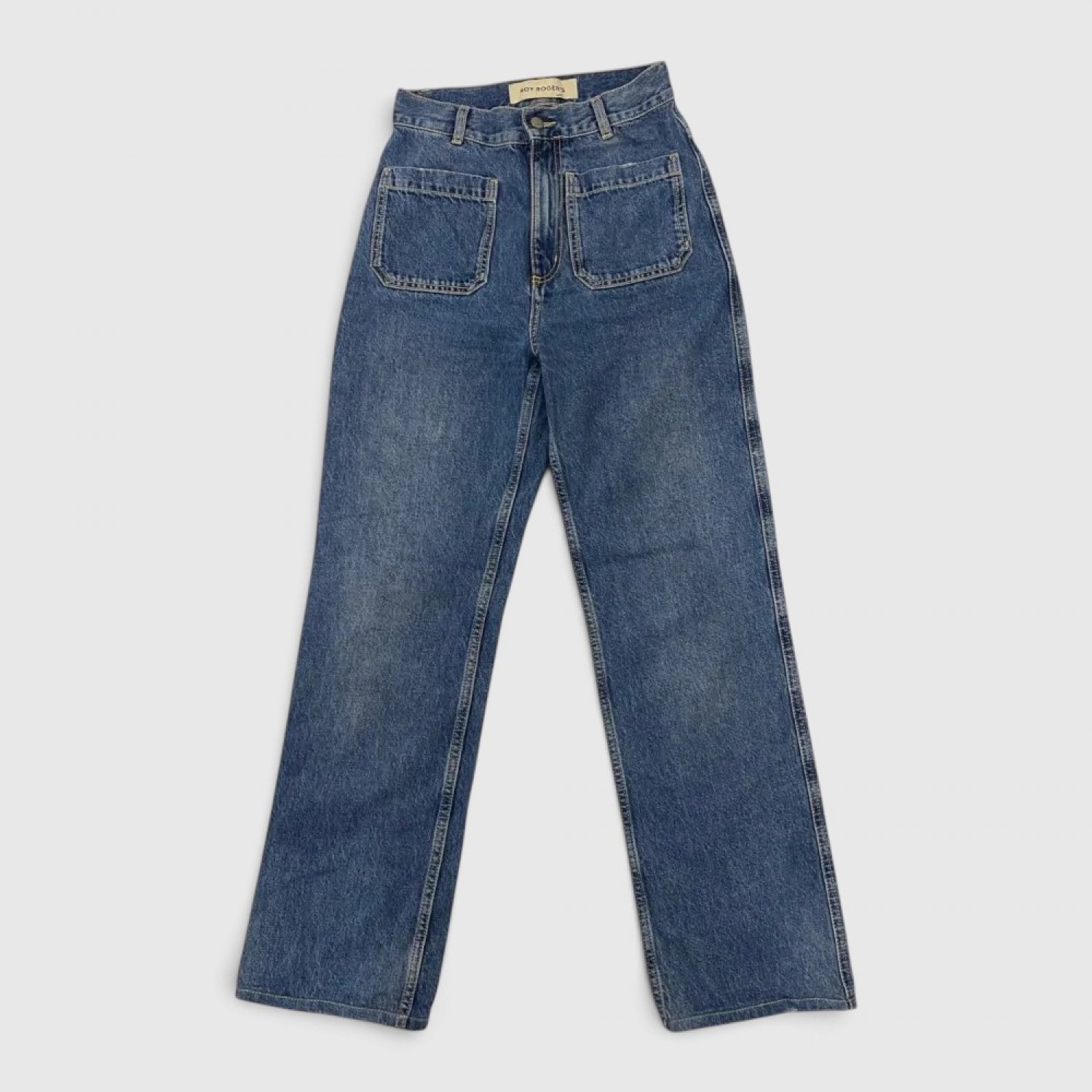 Roy Rogers High Waist Wide Leg Jeans Μπλε / Pre-Owned