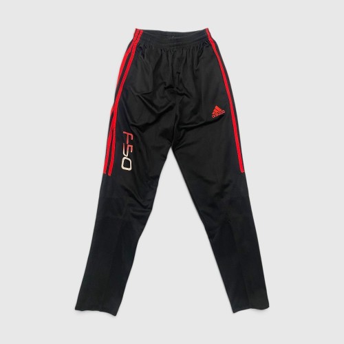 Adidas Μαύρο Αθλητικό Παντελόνι με Κόκκινες Ρίγες / Pre-Owned