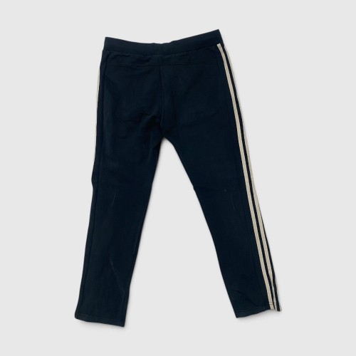 Adidas Μαύρο Παντελόνι Φόρμας με 3 Ρίγες / Pre-Owned
