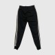 Adidas Μαύρο Jogger Παντελόνι 3-Stripes / Pre-Owned