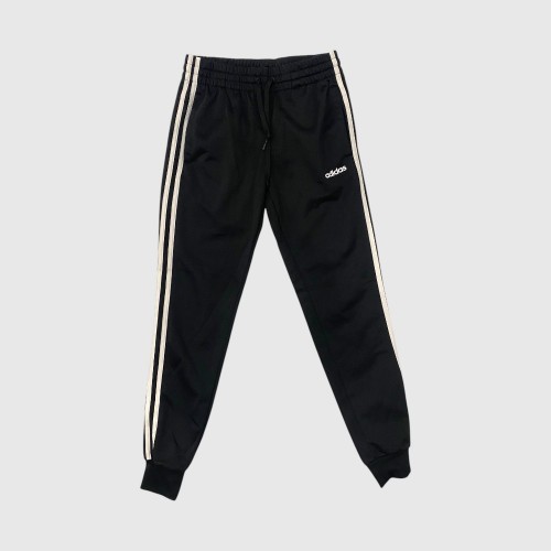 Adidas Μαύρο Jogger Παντελόνι 3-Stripes / Pre-Owned