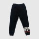 Franklin & Marshall Μαύρο Jogger Παντελόνι Logo / Pre-Owned