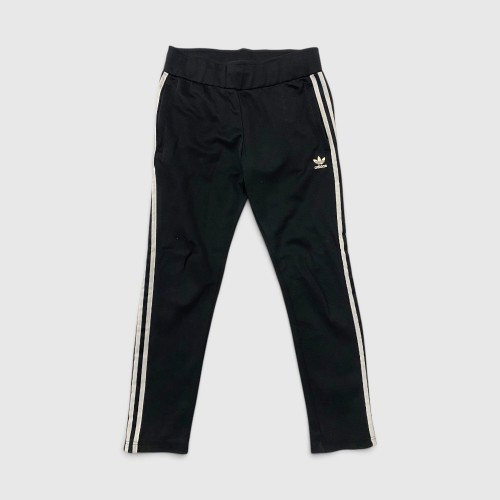 Adidas Γυναικεία Μαύρη Φόρμα με Λευκές Ρίγες / Pre Owned