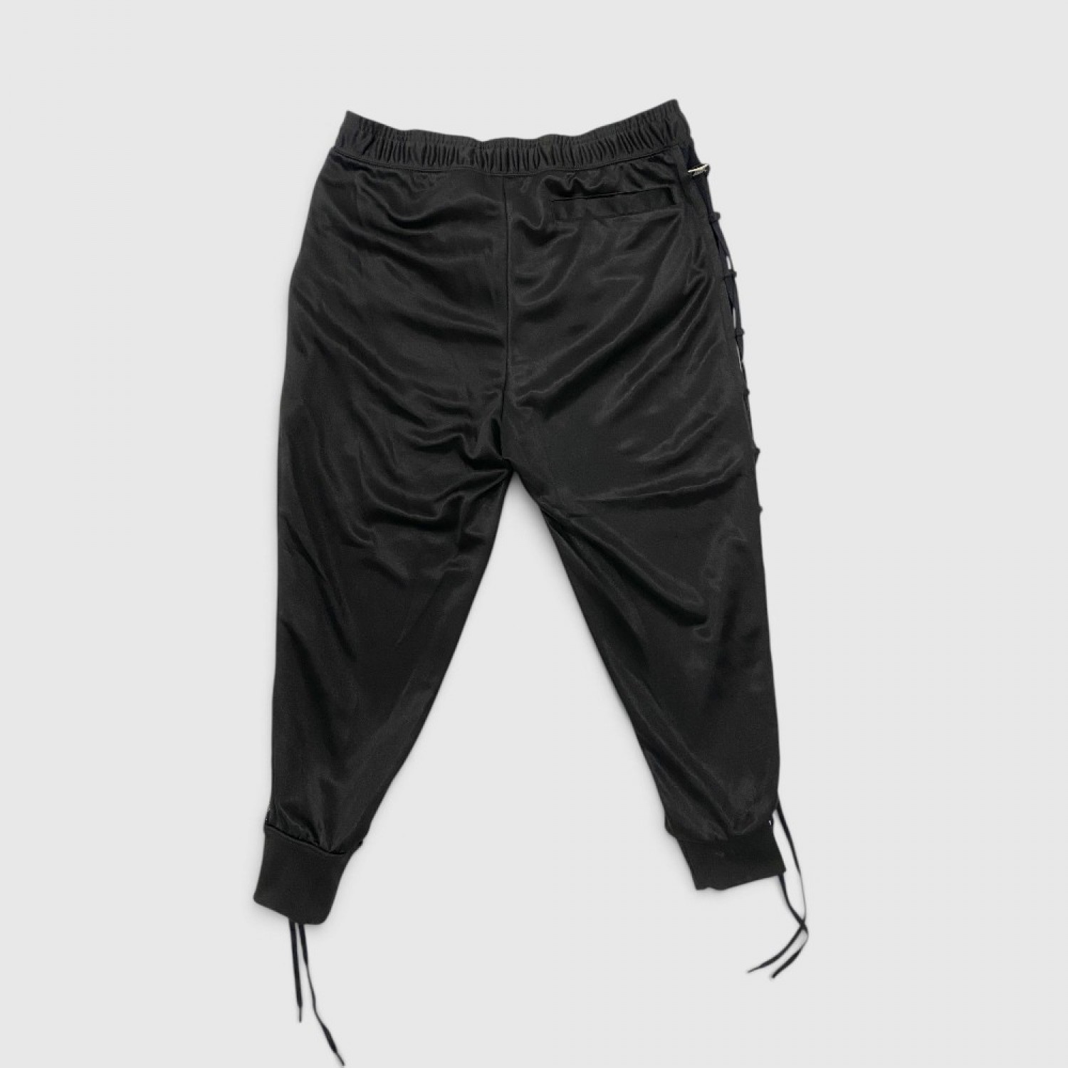Nike Γυναικεία Μαύρη Jogger Φόρμα με Lace-Up Λεπτομέρειες / Pre Owned