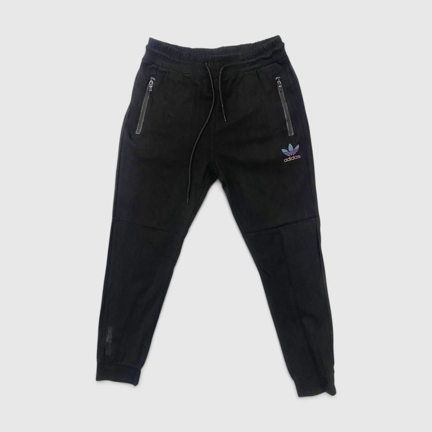 Adidas Originals Μαύρο Jogger Παντελόνι με Trefoil Logo | Pre Owned