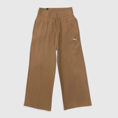 Γυναικείο Puma Wide Leg Παντελόνι Φόρμας – Μπεζ / Pre-Owned