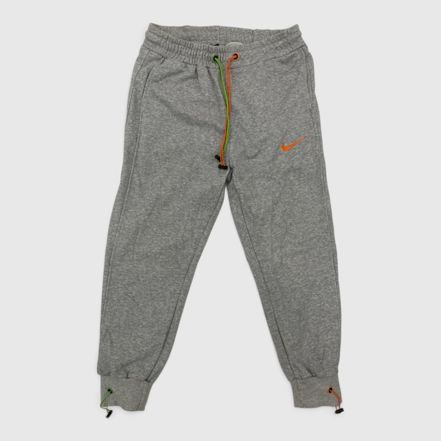 Nike Γυναικεία Φόρμα Γκρι με Πορτοκαλί Swoosh / Pre Owned