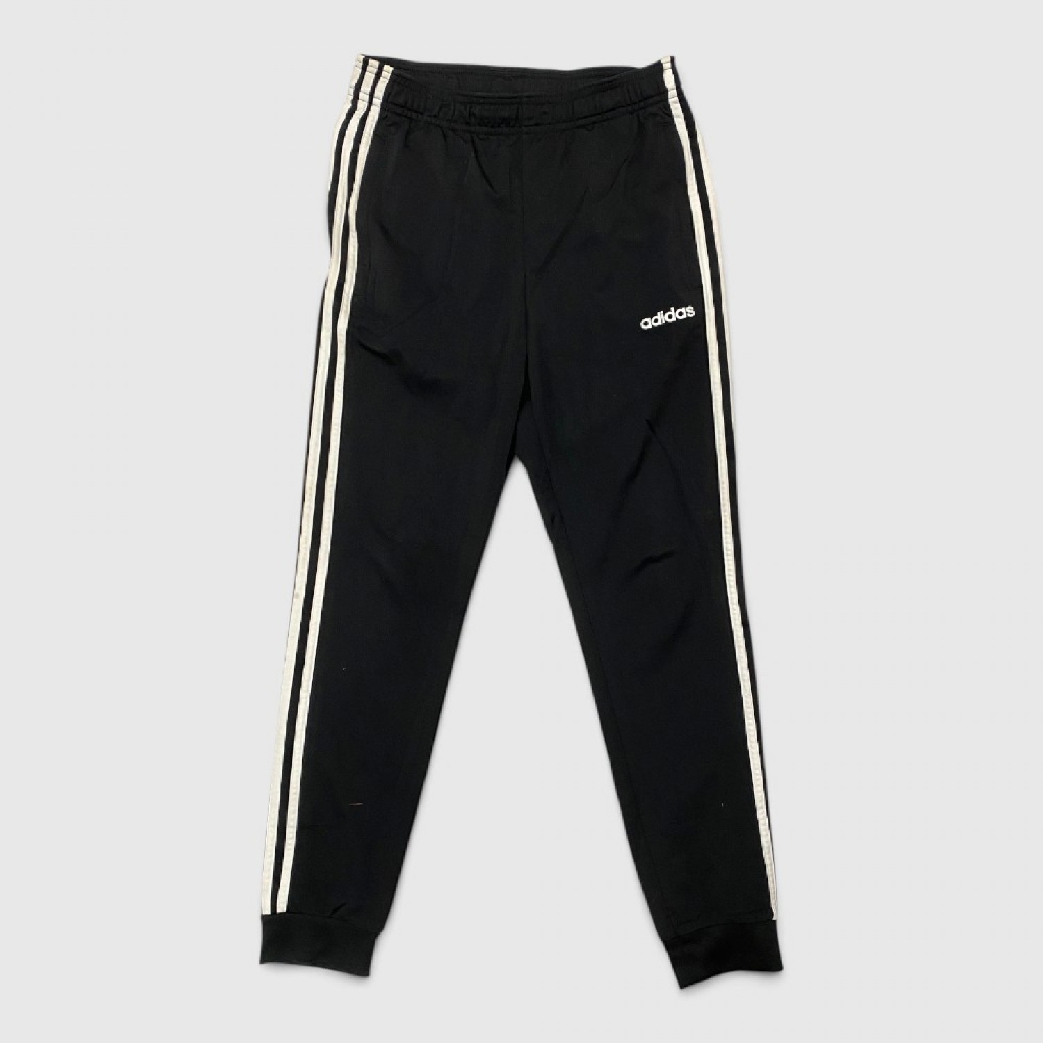 Adidas 3-Stripes Μαύρο Παντελόνι Φόρμας / Pre Owned