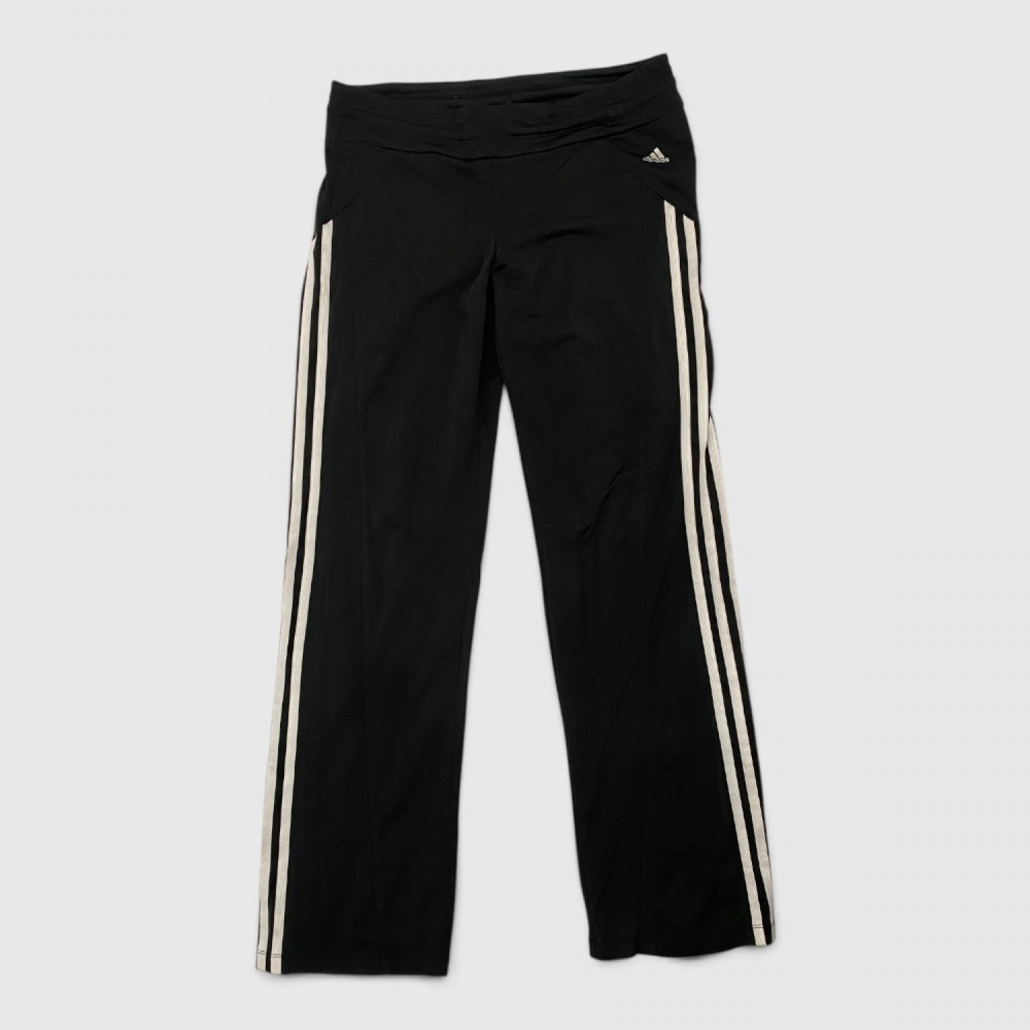Adidas 3-Stripes Γυναικείο Μαύρο Παντελόνι / Pre Owned