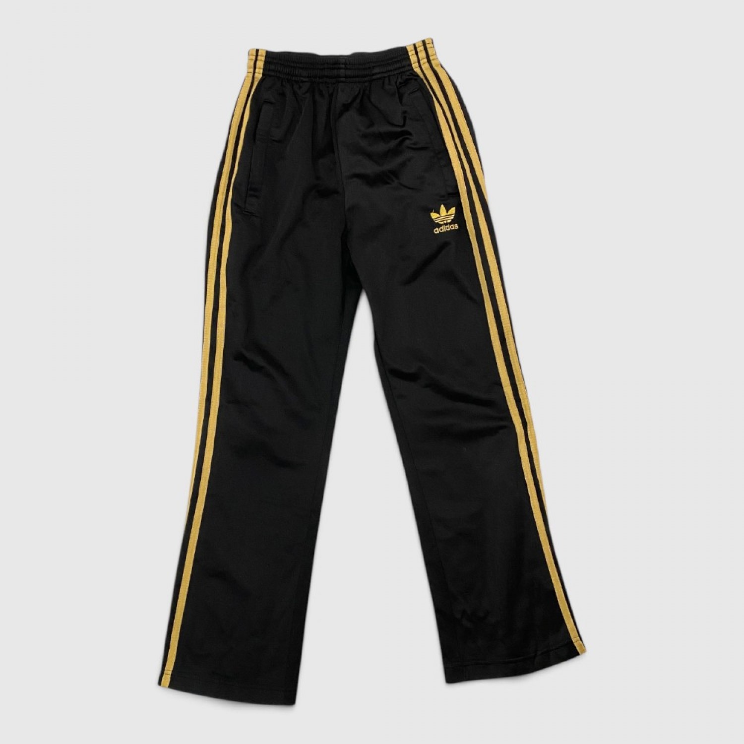 Adidas Originals 3-Stripes Μαύρο Χρυσό Παντελόνι / Pre Owned