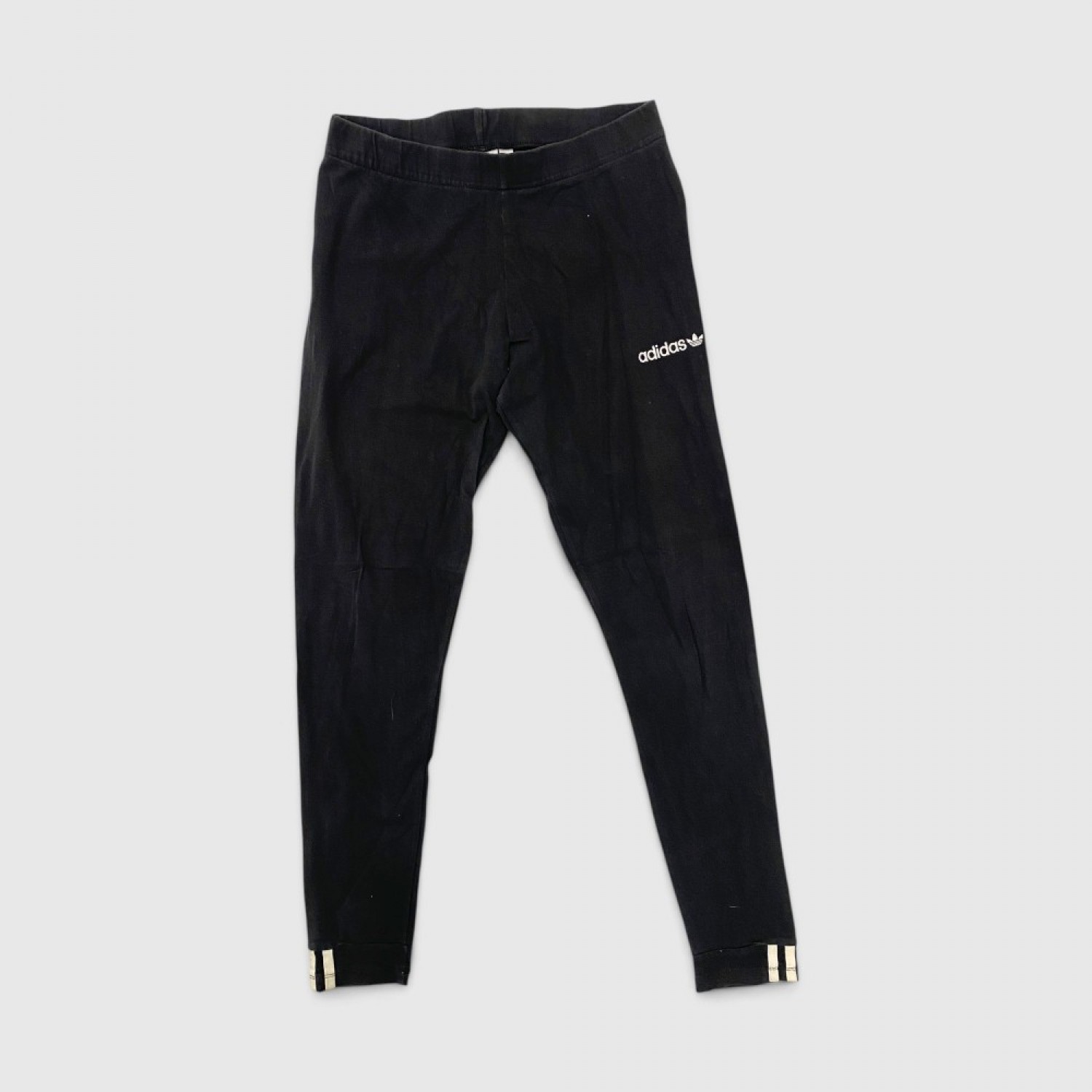 Adidas Originals Γυναικείο Μαύρο Κολάν με Logo | Pre Owned