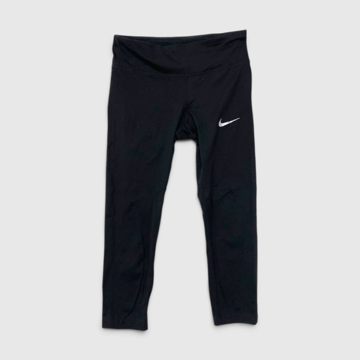 Nike Γυναικείο Μαύρο Αθλητικό Κολάν με Swoosh | Pre Owned