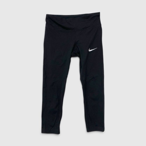 Nike Γυναικείο Μαύρο Αθλητικό Κολάν με Swoosh | Pre Owned