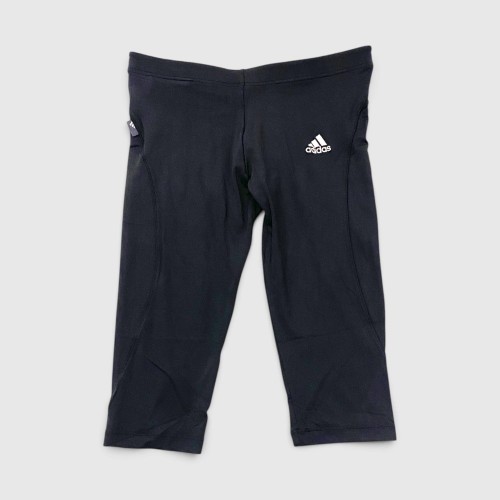 Adidas Γυναικείο Μαύρο Αθλητικό Κολάν Capri | Pre Owned