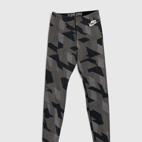 Nike Just Do It Camo Leggings – Γκρι/Χακί / Pre-Owned