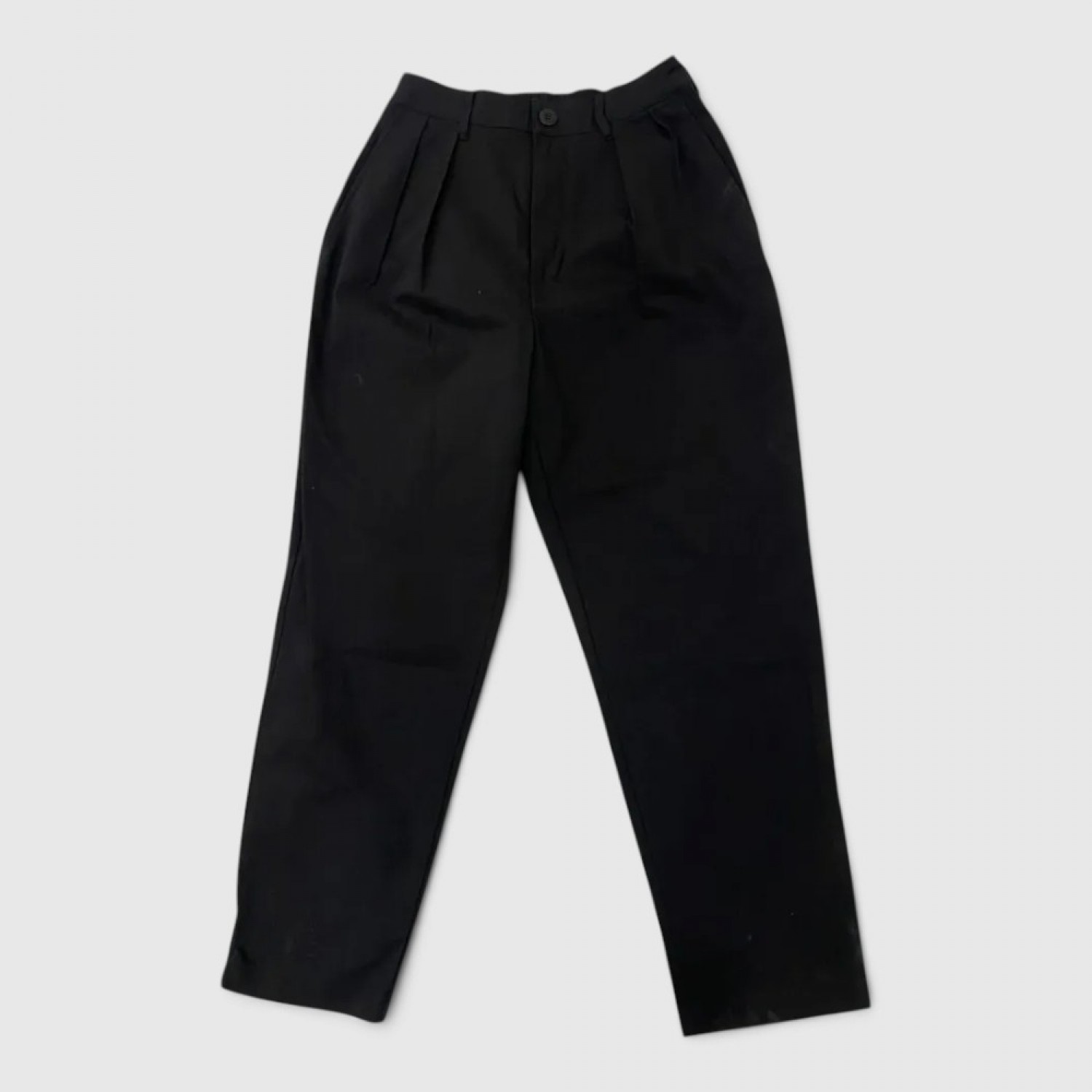 Μαύρο Tailored Παντελόνι με Πιέτες / Pre-Owned
