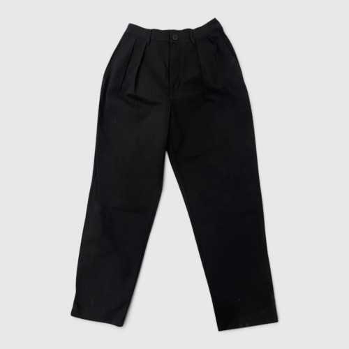 Μαύρο Tailored Παντελόνι με Πιέτες / Pre-Owned