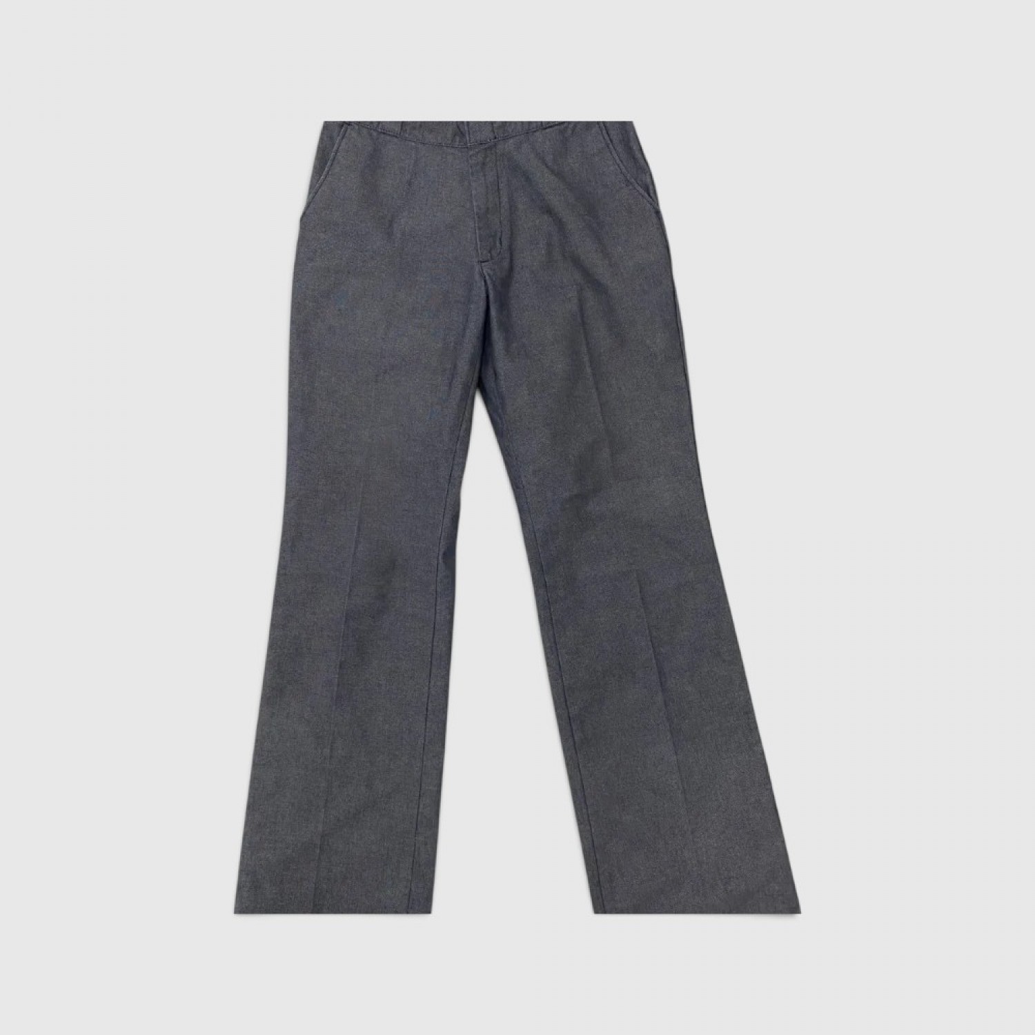 Γκρι Wide Leg Tailored Παντελόνι – Classic Style / Pre-Owned