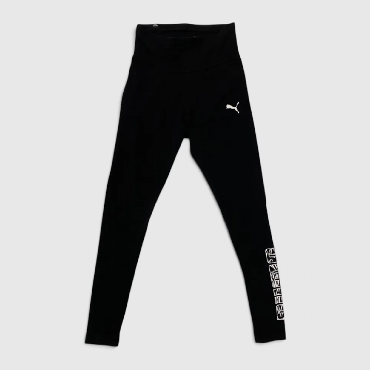 Γυναικείο Puma Αθλητικό Κολάν Μαύρο με Graphic Logo / Pre-Owned