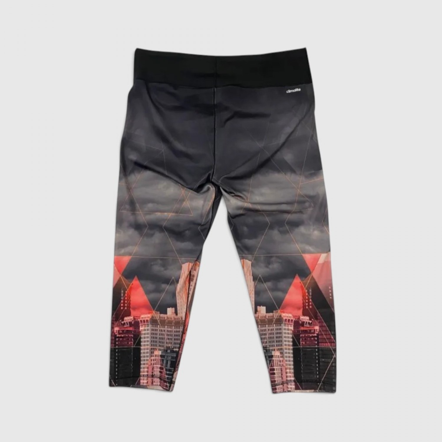 Adidas Γυναικείο Climalite 3/4 Κολάν με Graphic Print / Pre-Owned