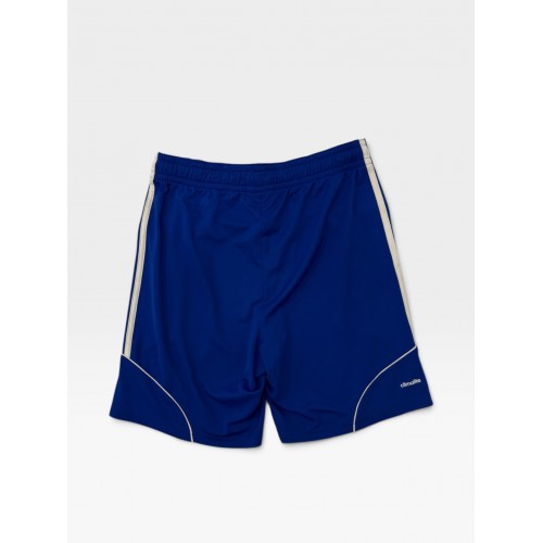 Adidas Climalite Μπλε Αθλητική Βερμούδα με Λευκές Ρίγες