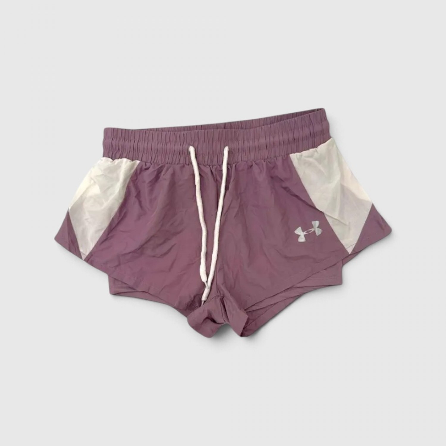 Under Armour Γυναικείο Running Shorts Μωβ / Pre-Owned