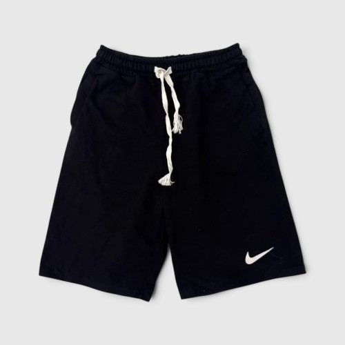 Nike Αθλητικό Σορτς Μαύρο με Λευκό Swoosh / Pre-Owned