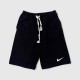 Nike Αθλητικό Σορτς Μαύρο με Λευκό Swoosh / Pre-Owned