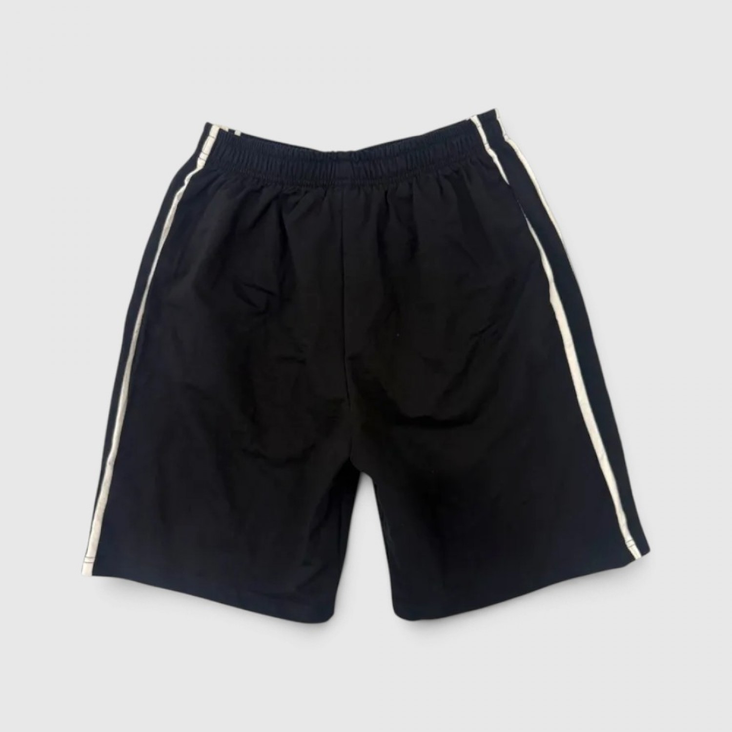 Nike αθλητικό σορτς μαύρο με λευκές λεπτομέρειες / Pre-Owned