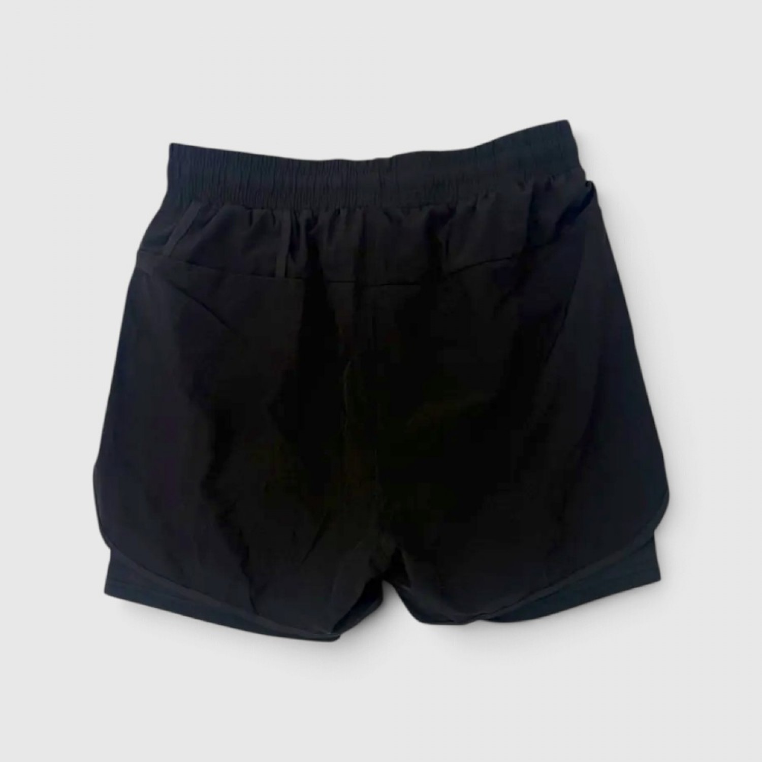 Under Armour μαύρο γυναικείο αθλητικό σορτς / Pre-Owned