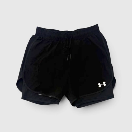 Under Armour μαύρο γυναικείο αθλητικό σορτς / Pre-Owned