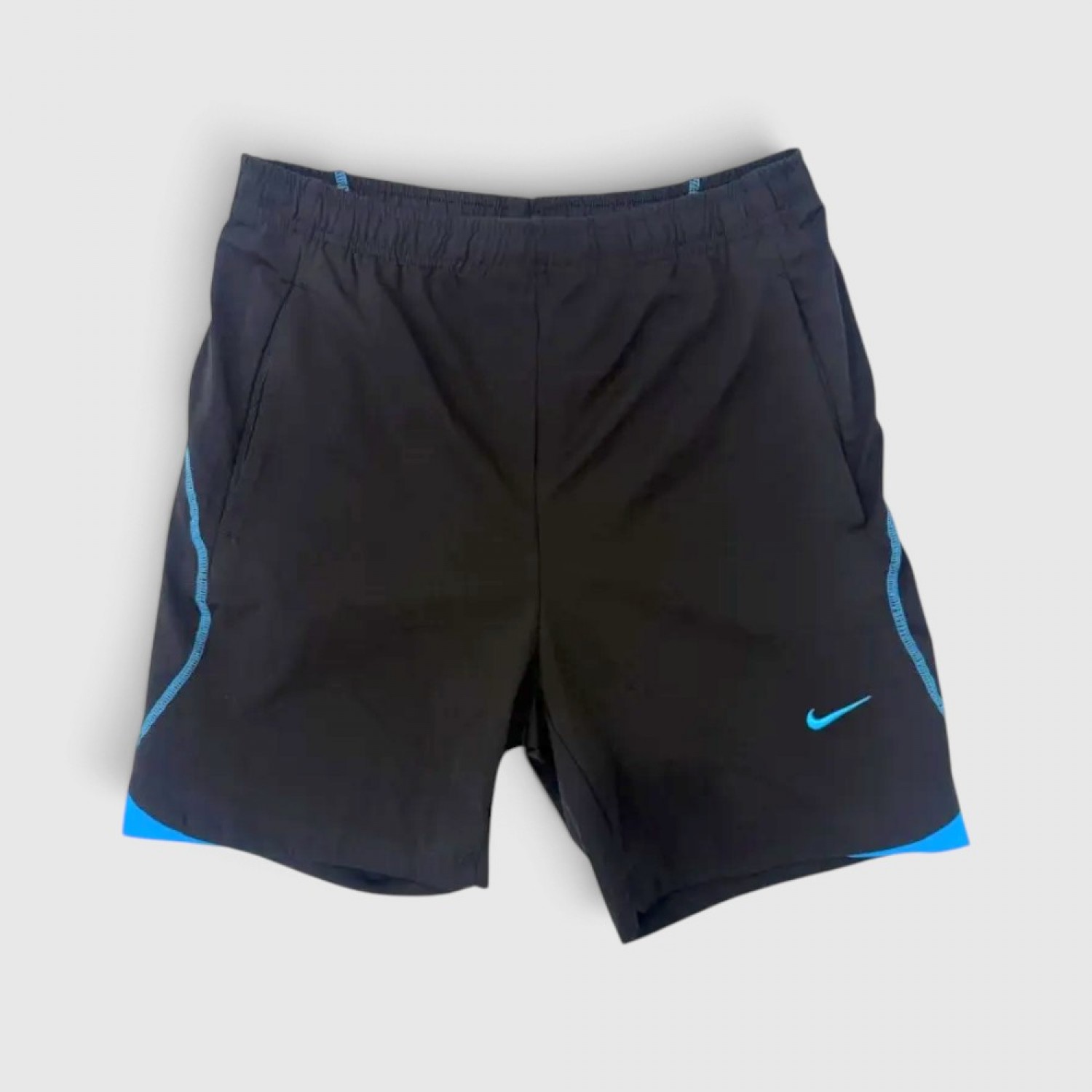 Nike Unisex Αθλητική Βερμούδα Μαύρη / Pre-Owned