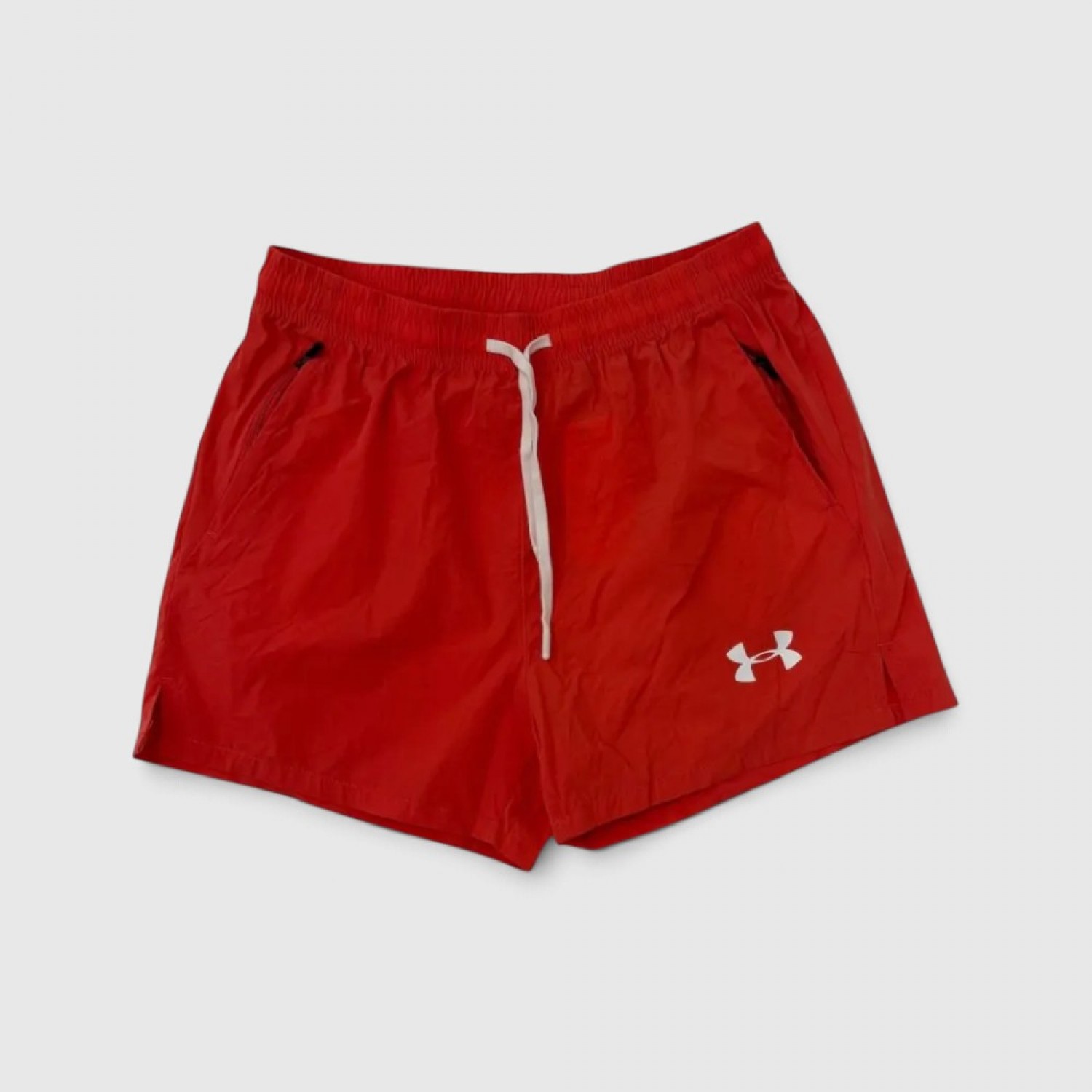 Under Armour Red Sport Running Shorts / Pre-Owned