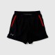 Under Armour Black Athletic Running Shorts with Red Details / Pre-Owned