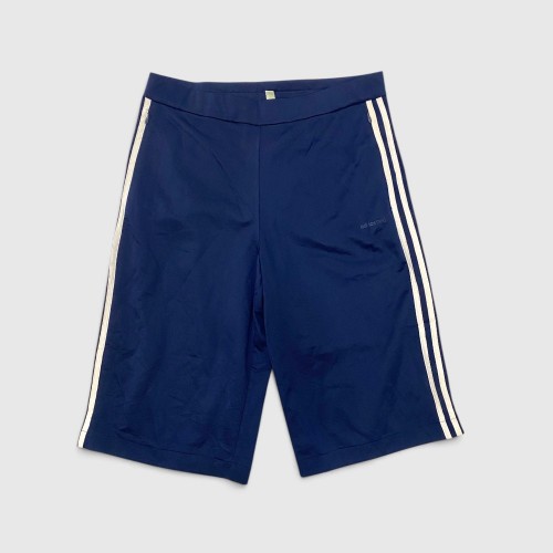 Adidas Neo Γυναικεία Μπλε Αθλητική Βερμούδα με Λευκές Ρίγες | Pre Owned