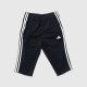 Adidas  Μαύρη Αθλητική Βερμούδα 3-Stripes | Pre Owned